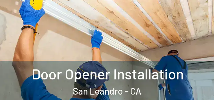 Door Opener Installation San Leandro - CA