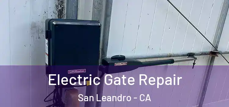 Electric Gate Repair San Leandro - CA