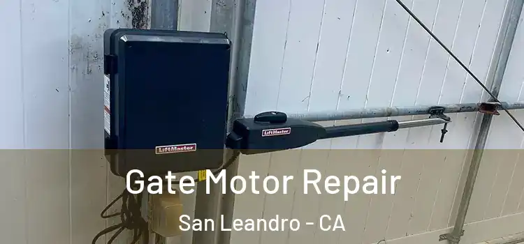 Gate Motor Repair San Leandro - CA
