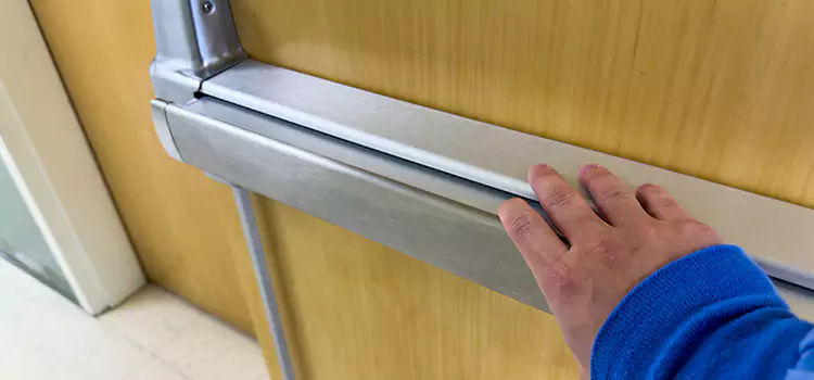 Installing a Push Bar on a Door San Leandro